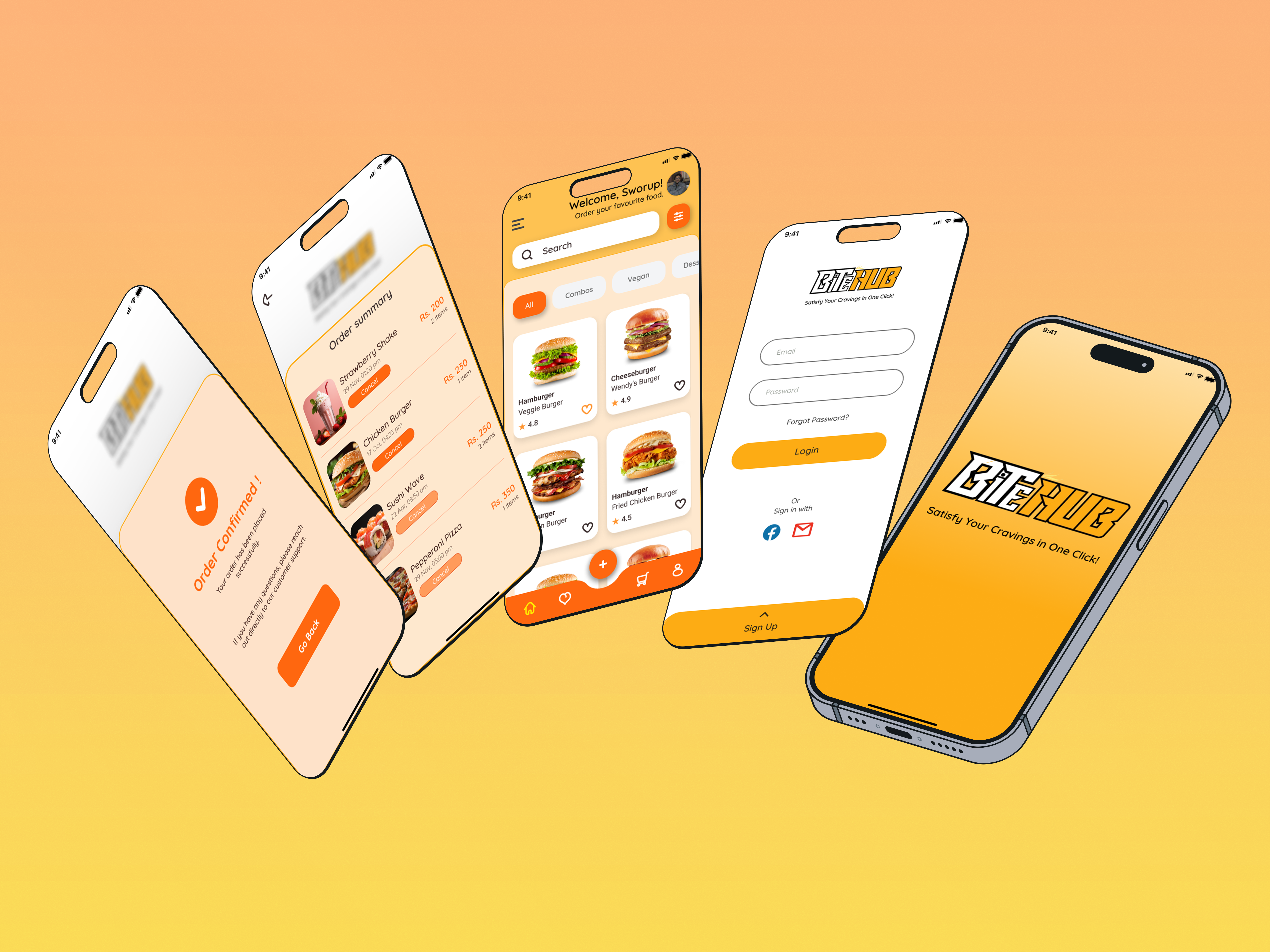 Food App Design